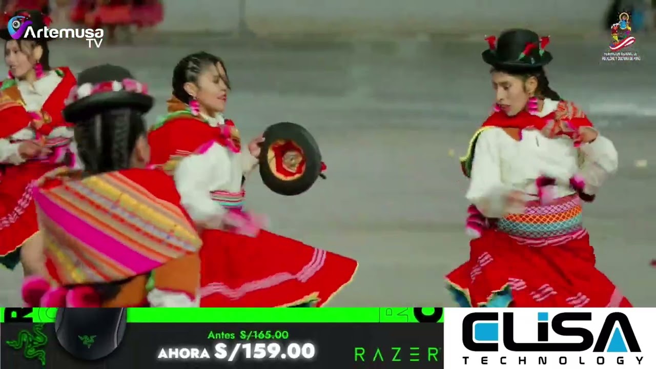 Sikuris CLAVELES ROJOS de - Huancane | Danzas Trajes de Luces |  Virgen de la Candelaria 2026