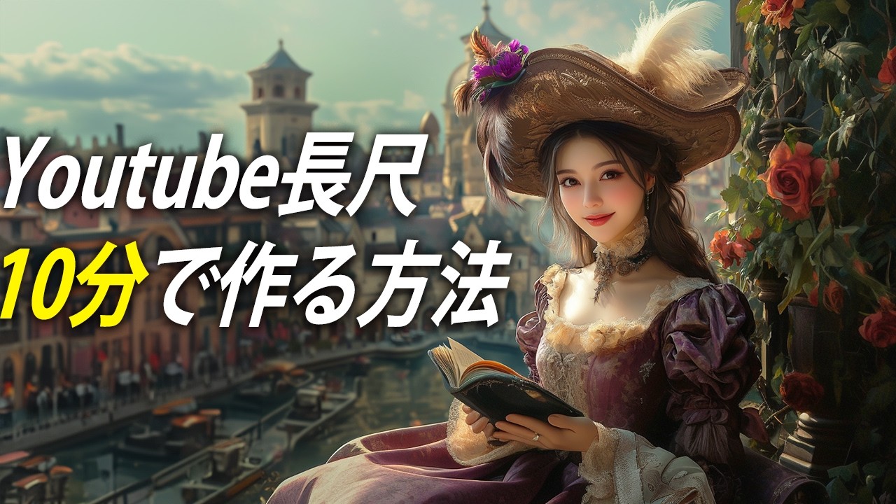 【AI動画】バズる歴史解説動画を10分で作る方法！