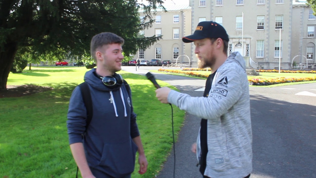 Owen Colgan visits Yeah Burgr Maynooth