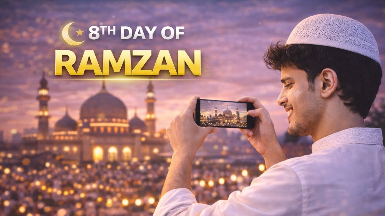 8 th day of ramzan ( colleecting a haal ticket from college) 