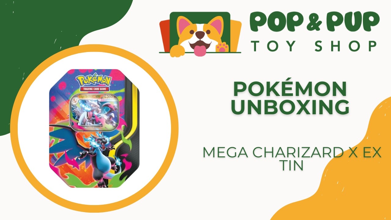 Pokémon Unboxing - Mega Charizard X ex Tin