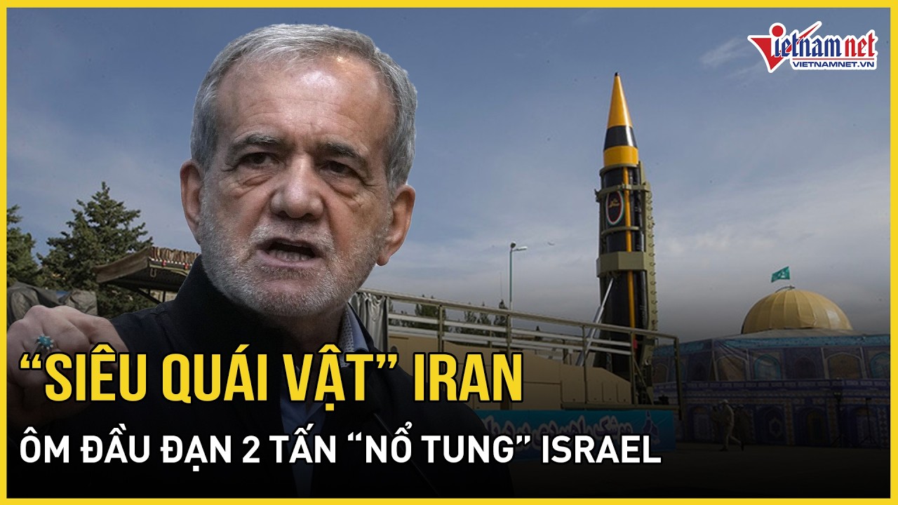 “Siêu quái vật” Iran ôm đầu đạn 2 tấn “nổ tung” Israel, Mỹ dội lửa “xóa sổ” hơn 5500 mục tiêu Tehran