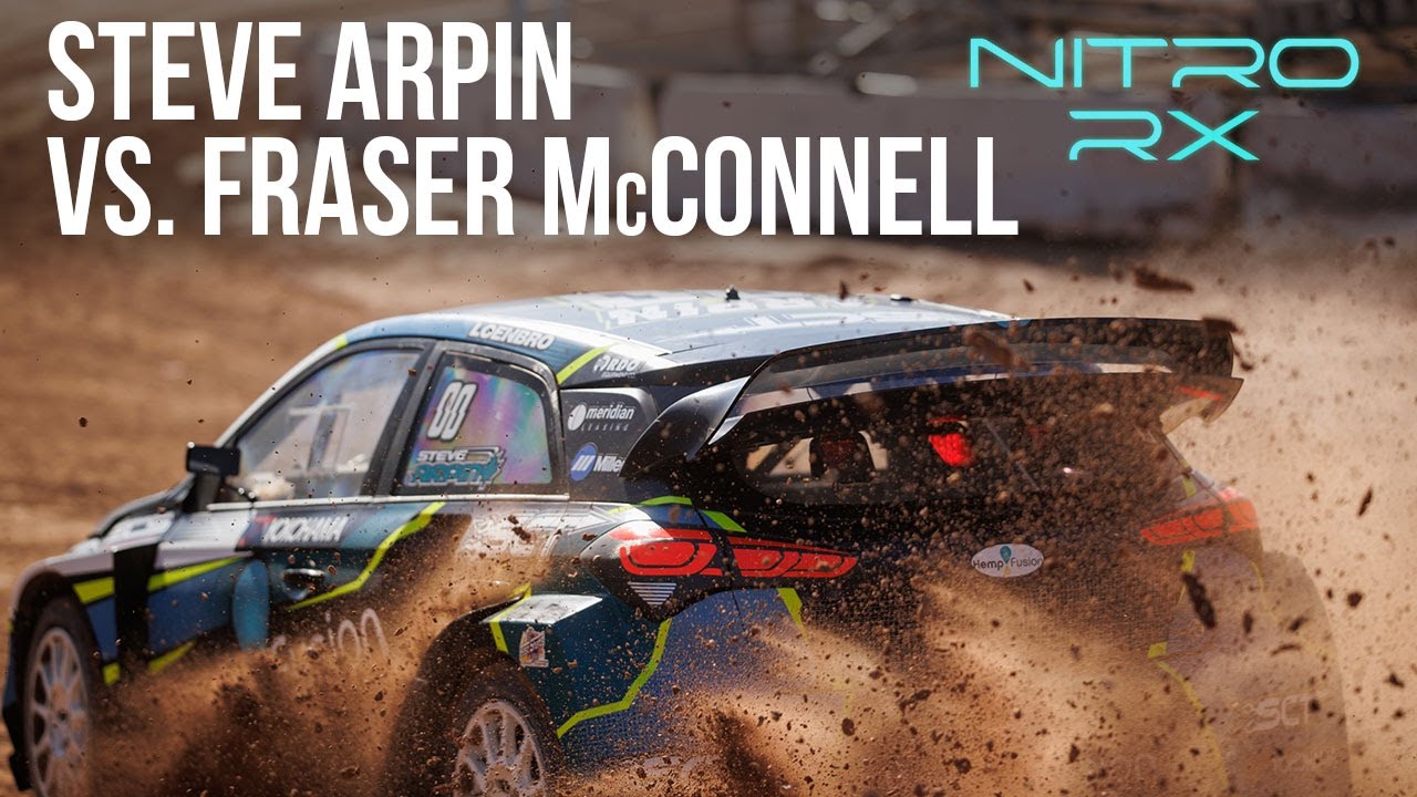 Steve Arpin vs. Fraser McConnell | Nitro Rallycross Battle Bracket Round 3 Day 1