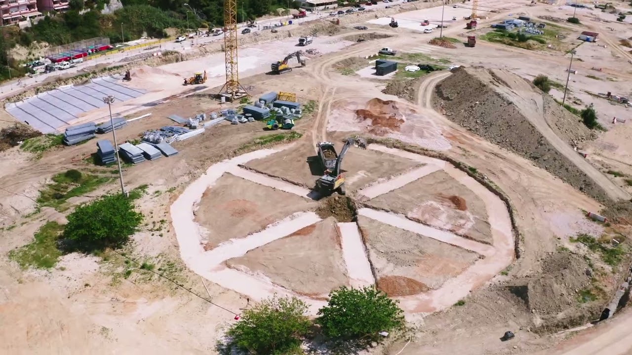 Žnjanski plato iz zraka - svibanj 2024.