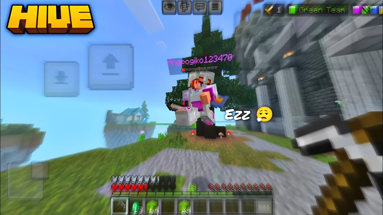 Hive Bedwars Mobile Gameplay!