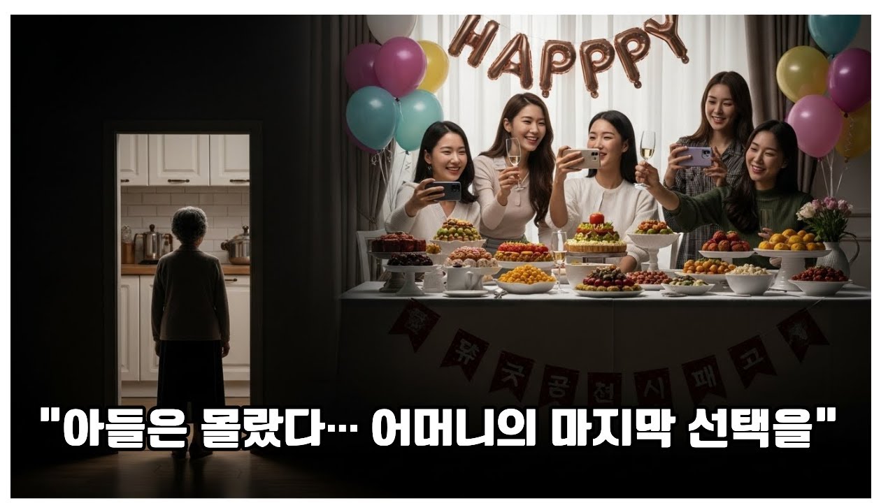 아들은 몰랐다... 어머니의 마지막 선택을 ㅣ노후사연ㅣ감동사연ㅣ오디오북ㅣ