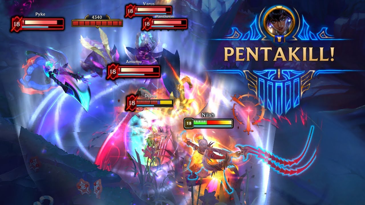 20 Minutes BEST PENTA LoL MONTAGE #523