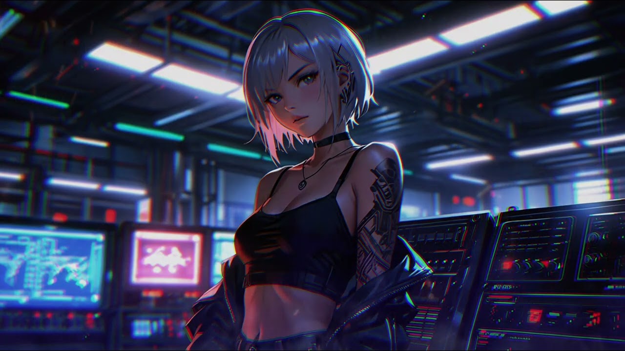 Neon Void | Cyberpunk Space Lo-Fi Metal Mix for Deep Focus & Cosmic Nights