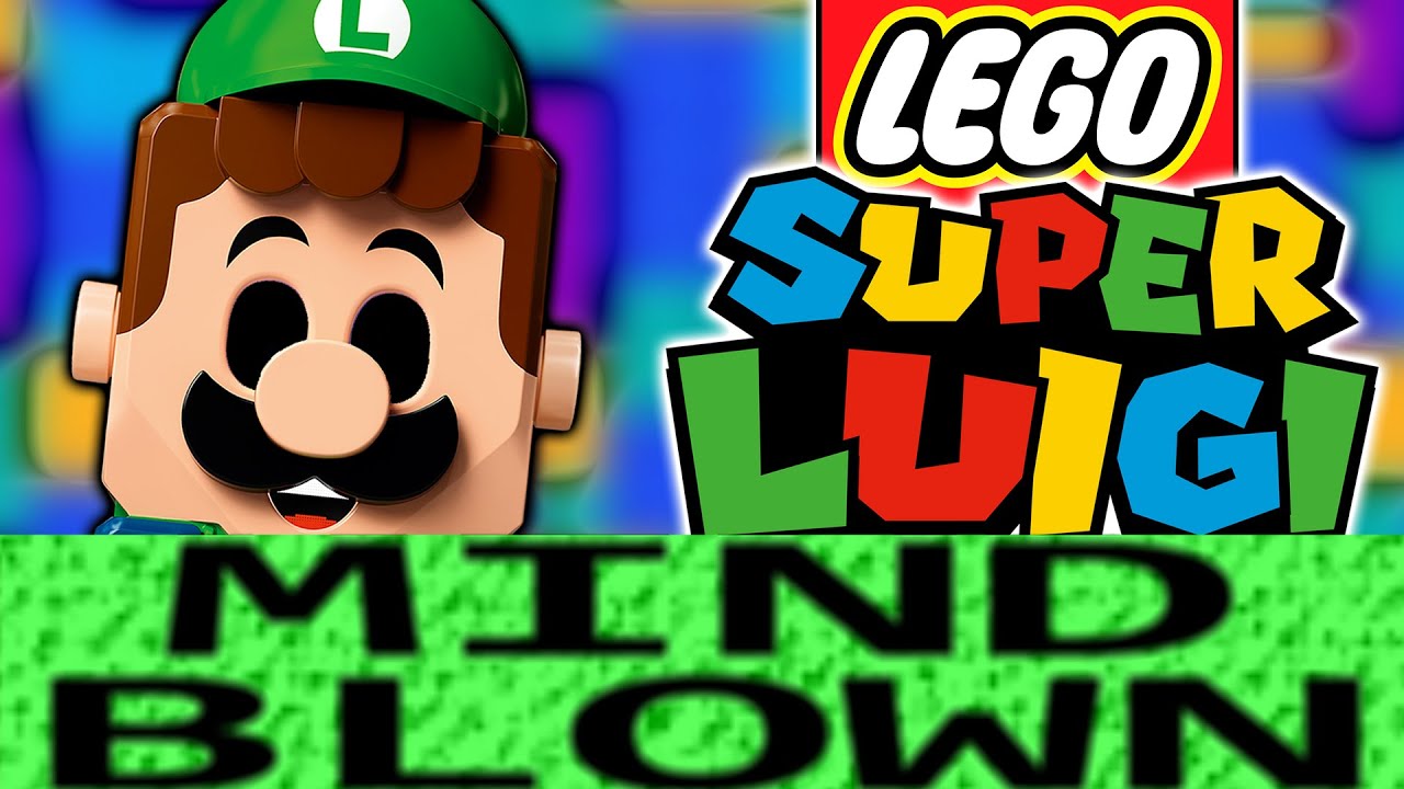 How LEGO Luigi is Mind Blowing!