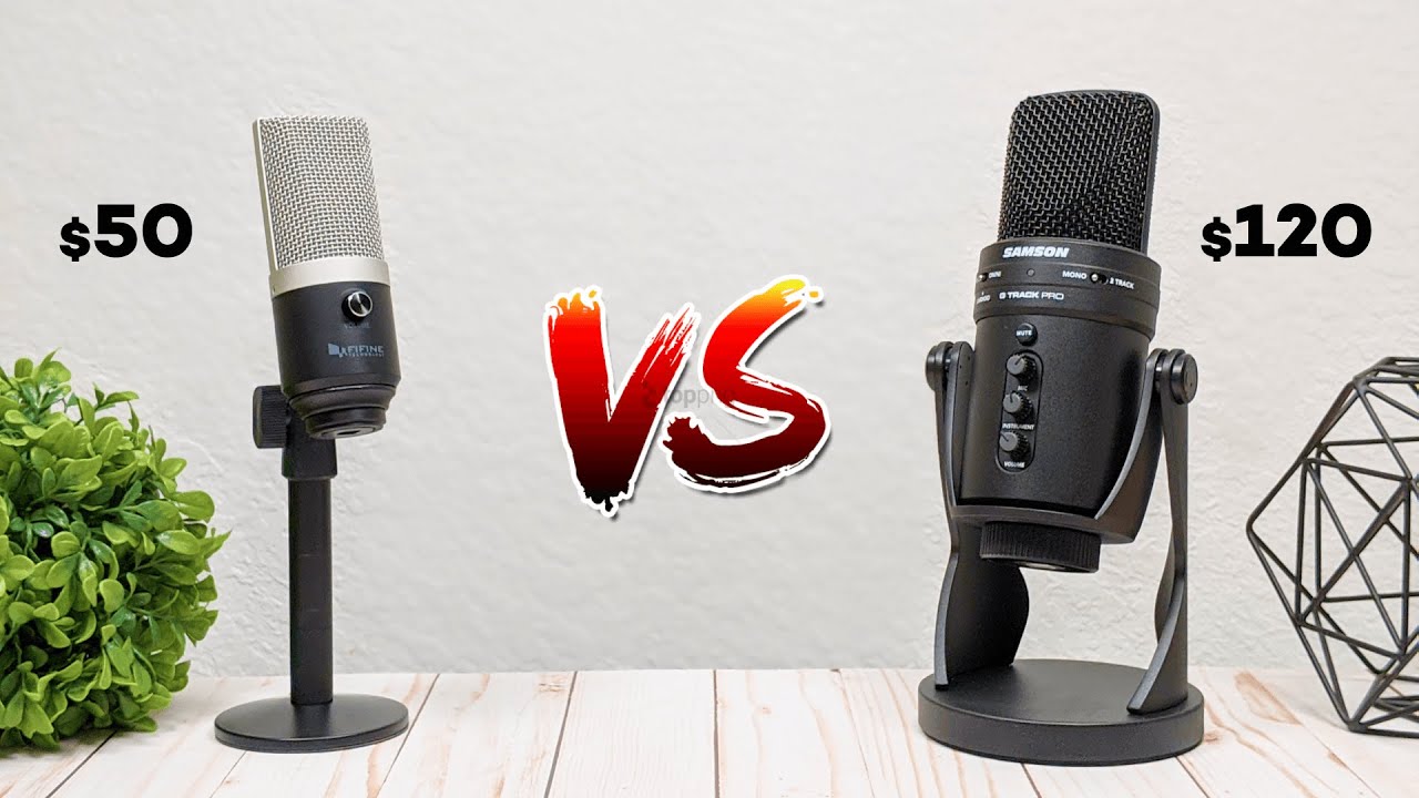 FIFINE K670 vs Samson G Track Pro Microphone (Review + Sound Test)