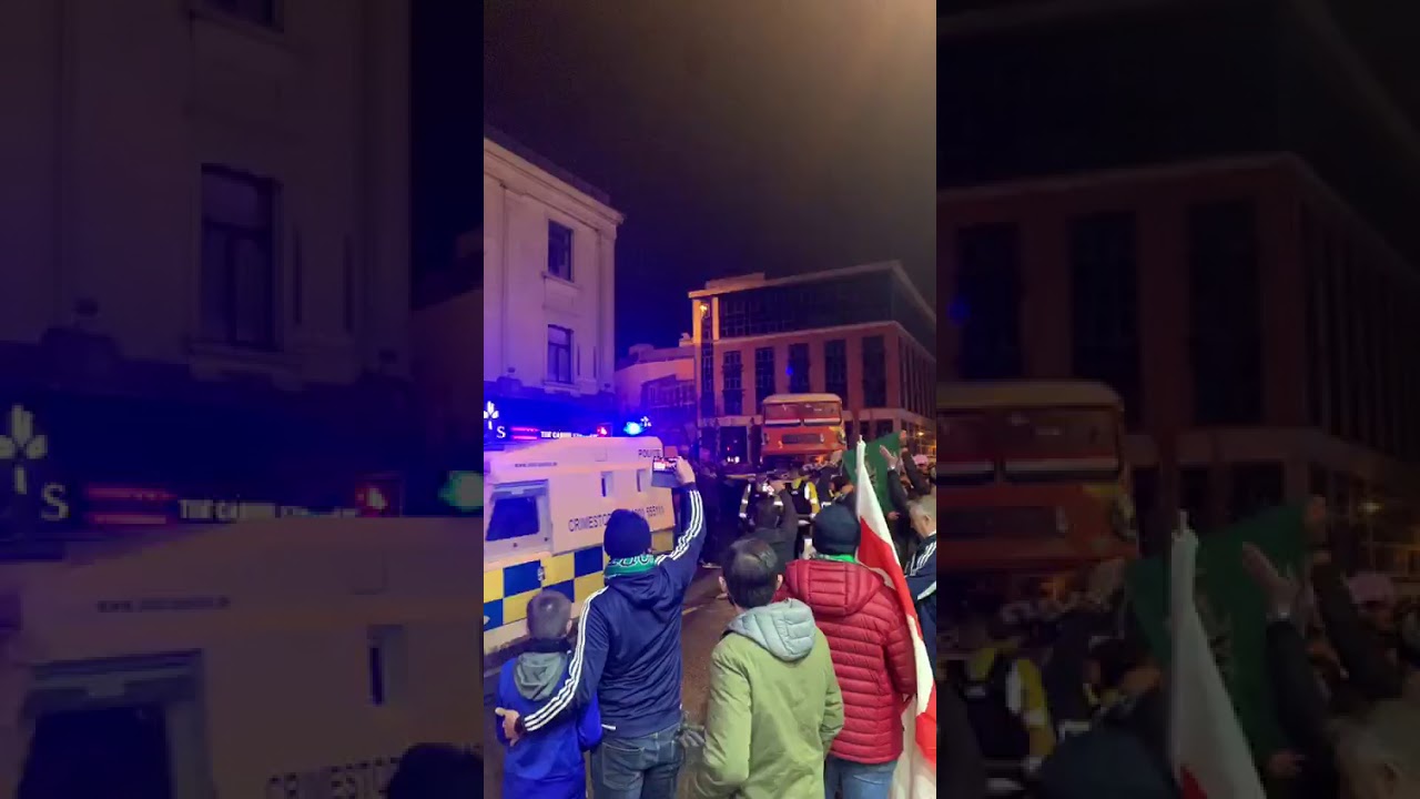 Dutch fans in belfast