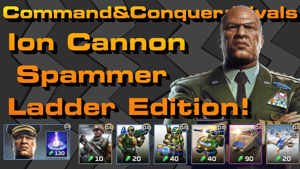 C&C Rivals: Ion Cannon Spammer Ladder!
