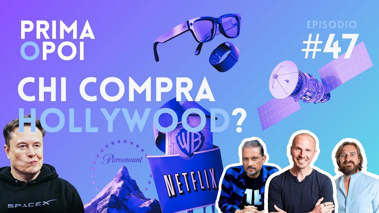 Netflix vuole Hollywood, SpaceX si prepara all’IPO, quali sfide ci attendono nel 2026? – PoP #47