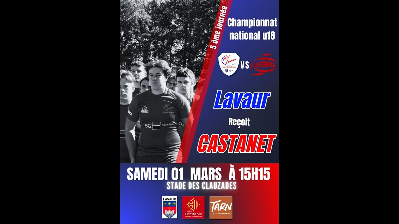 LAVAUR / CASTANET  - U18