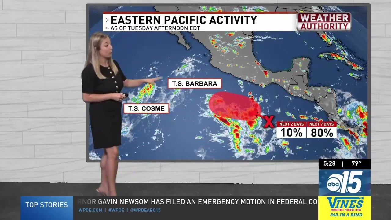 While the Atlantic Starts the Season Quietly, the East Pacific is Quite Active