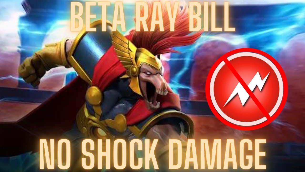 Bêta ray bill full potential NO shock damage