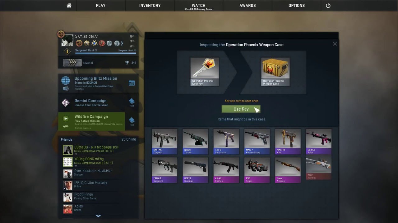 CS:GO Operation Phoenix Case Opening(#5)