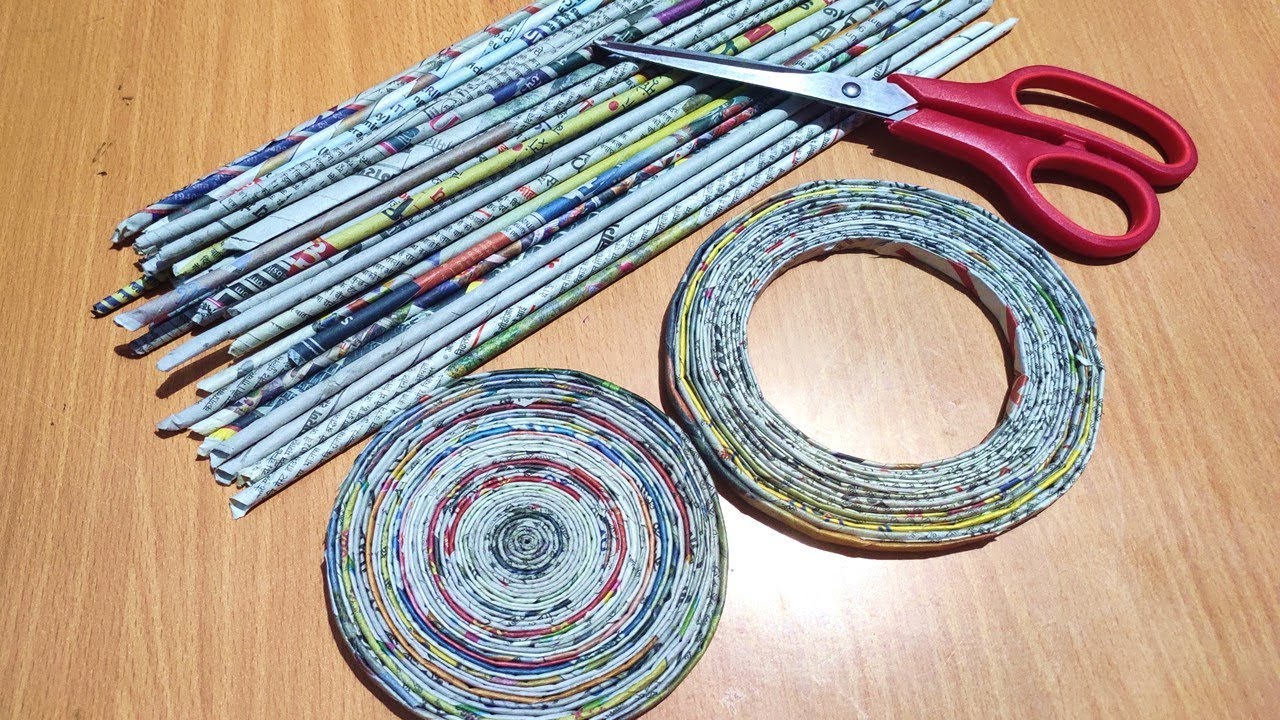 Newspaper Craft Idea | Newspaper Reuse Idea | Best out of waste idea