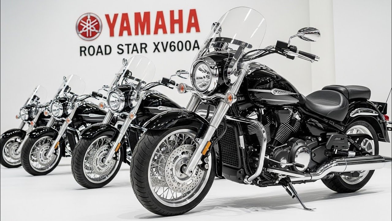 Новый Yamaha Road Star XV1600A 2026 года | Первый взгляд на этот мощный круизер с V-образным двух...