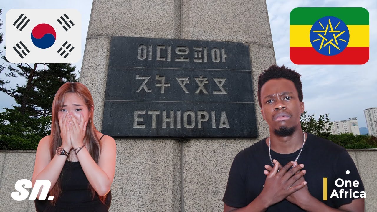 Korea War Monument to the ETHIOPIA ARMY KANGNEW | Reaction Video + Learn Swahili | SwahiliNation