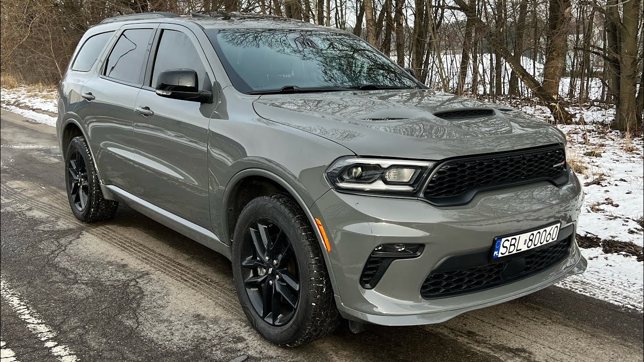 Sprzedam Dodge Durango 3.6 2022r 4x4 6-osobowy Prezentacja Destroyer Gray 