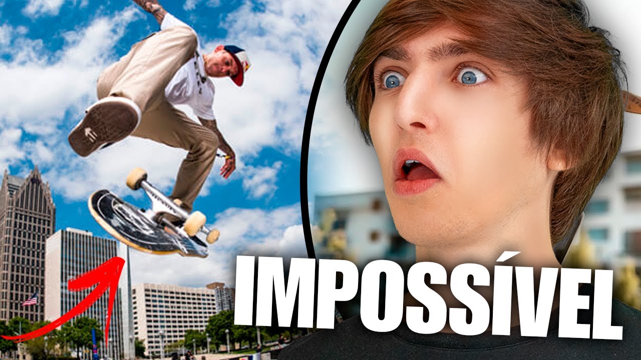 MANOBRA DE SKATE MAIS DIFÍCIL QUE EU SEI - Como Mandar