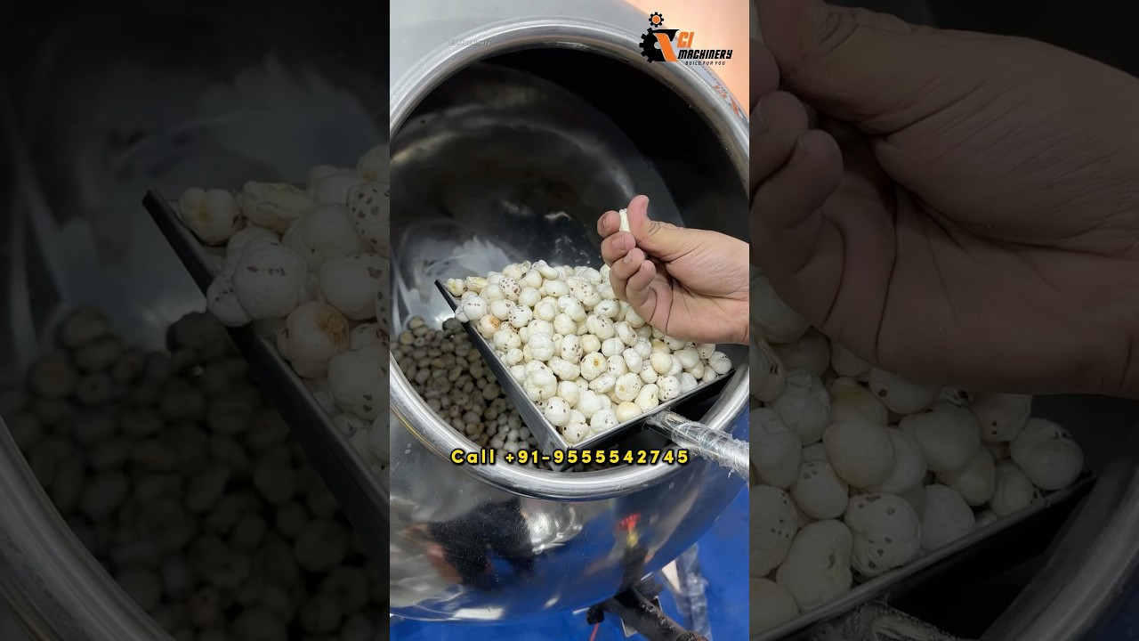 Masala coating And Roasting machine - Handa Roaster Machine #cimachinery #handa #rostingmachine