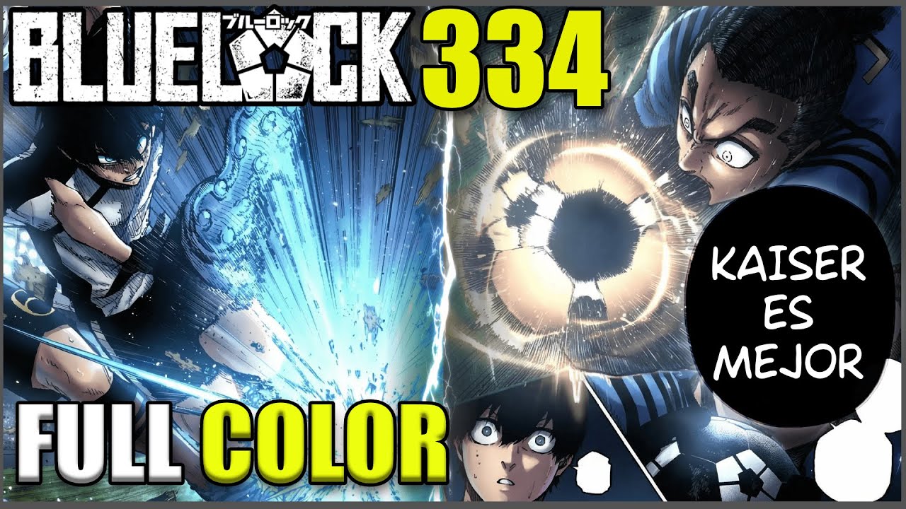 EL TIRO DIRECTO de ISAGI es DESTRUIDO Por Francia | Bluelock Capitulo 334 A COLOR