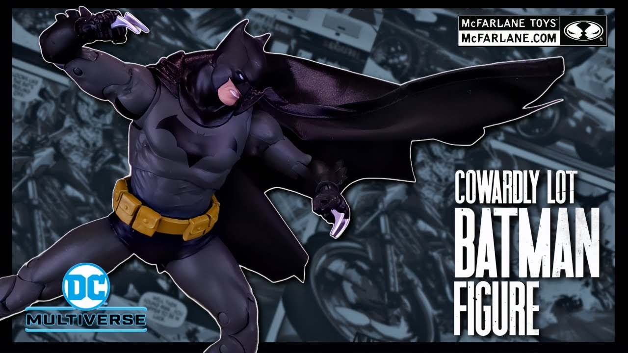 McFarlane Toys DC Multiverse Batman: The Cowardly Lot Batman Figure | @TheReviewSpot