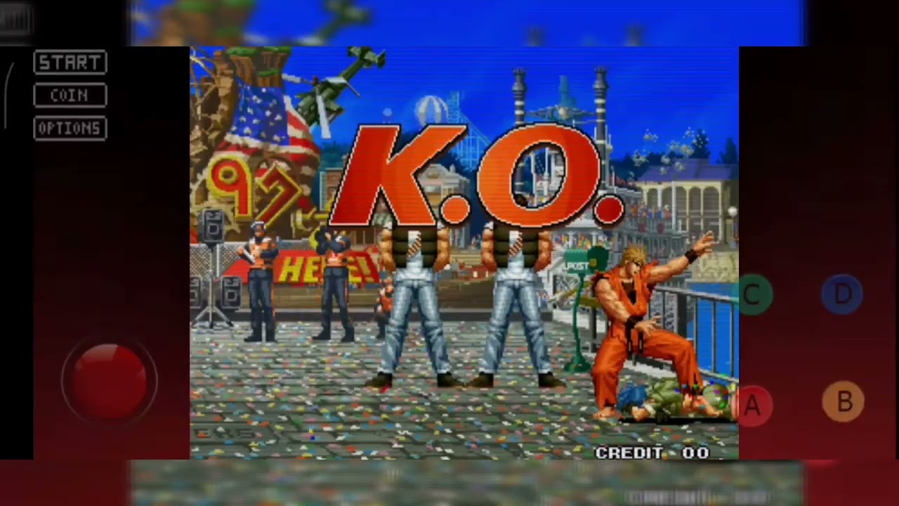 King of the fighter#kof#fighter#arcadegames#saga#gaming#videogames💯😎😋🤪