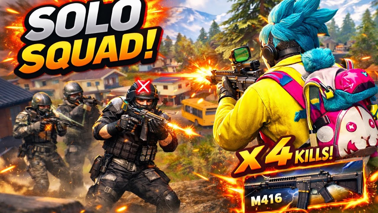 AUTO PUST TAK TAKUT MATI😱20 KILL SOLO SQUAT🥱