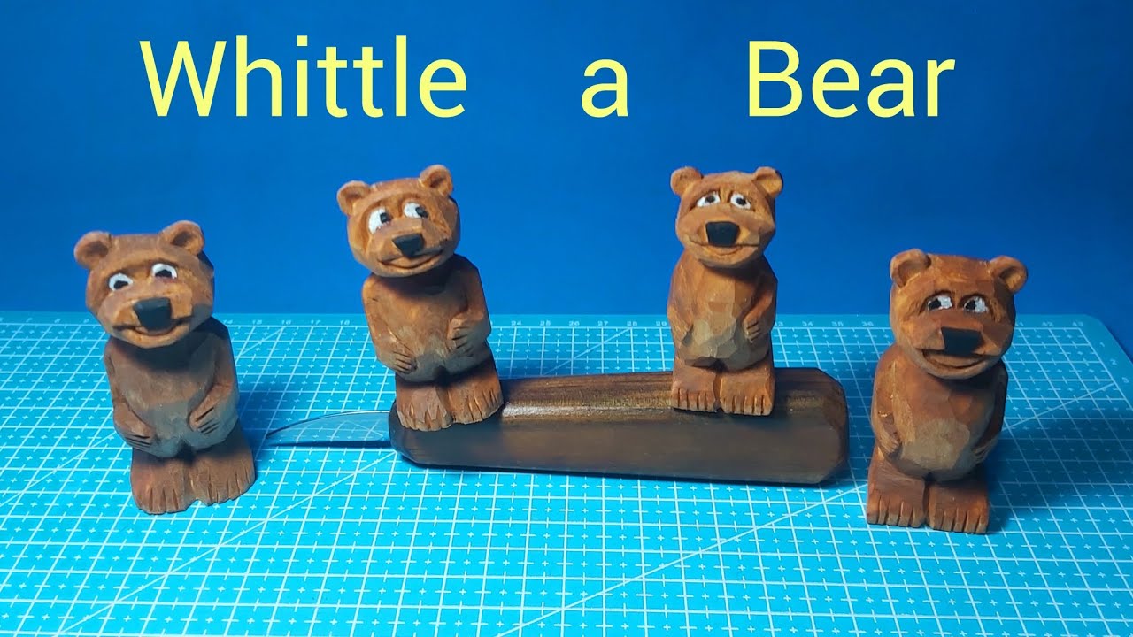How to Whittle a Bear out of Wood