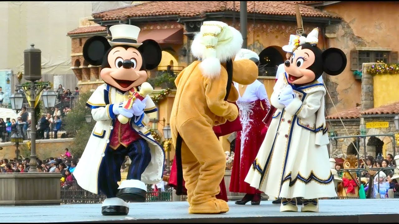 (TwT)v 【4K】スニーク・ミキ広「イッツ・クリスマスタイム！」（TDS 2018.11.7 / 11:30〜回）