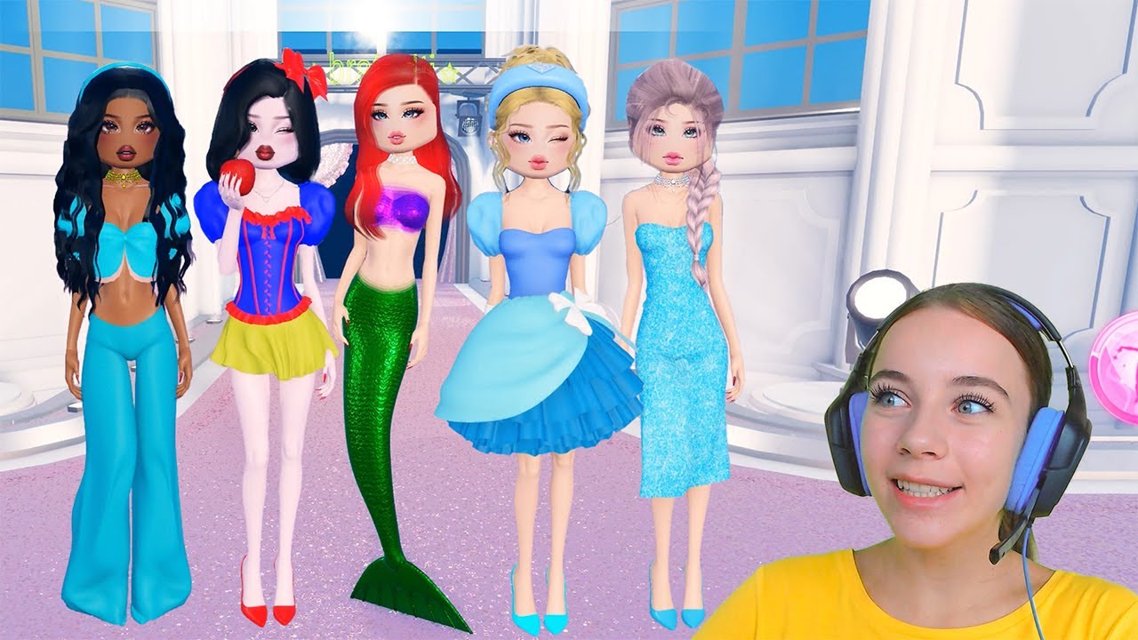 NOS CONVERTIMOS EN LAS PRINCESAS DISNEY en Roblox