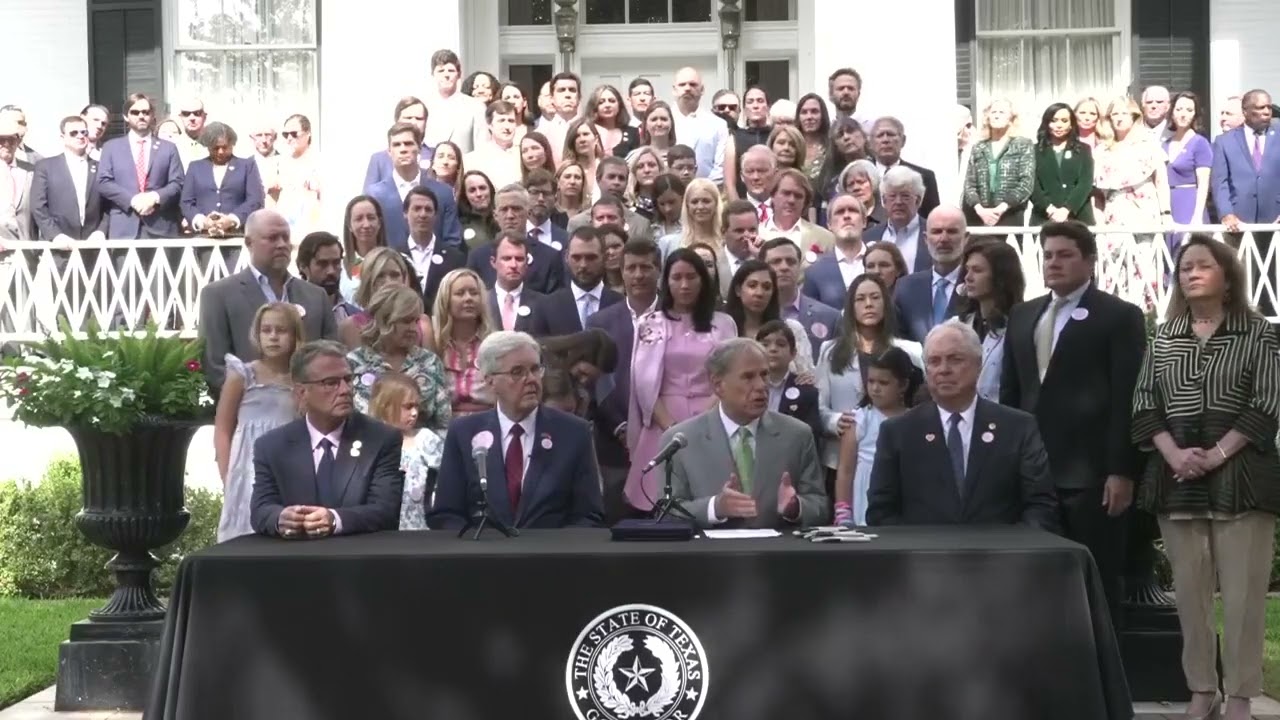 Governor Abbott Honors Flood Victims, Signs Camp Safety Bills Into Law