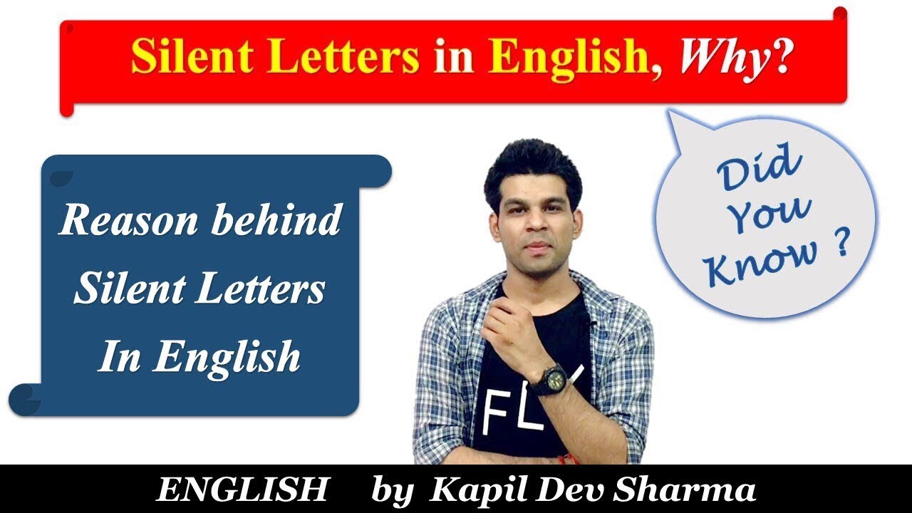 Did you know the Reason Behind SILENT LETTERS IN ENGLISH? Must Watch | English by Kapil Dev Sharma