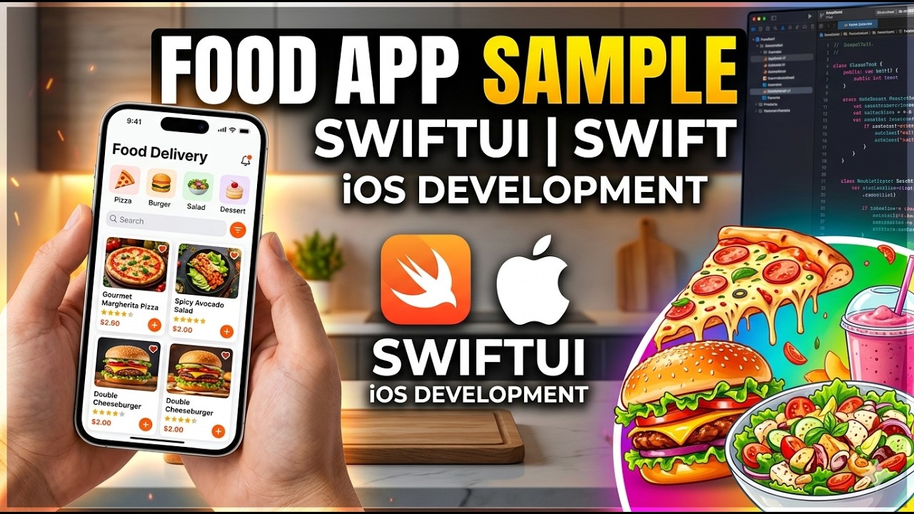 Food App SwiftUI ( GitHub : https://github.com/abhisekprusty977/FoodApp-SwiftUI ) | India 🇮🇳