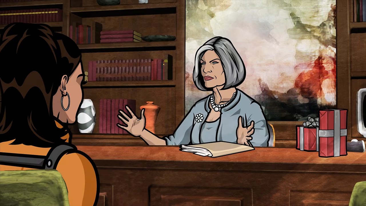 Archer Funniest No.1 - Malory strongly insulting Lana #1
