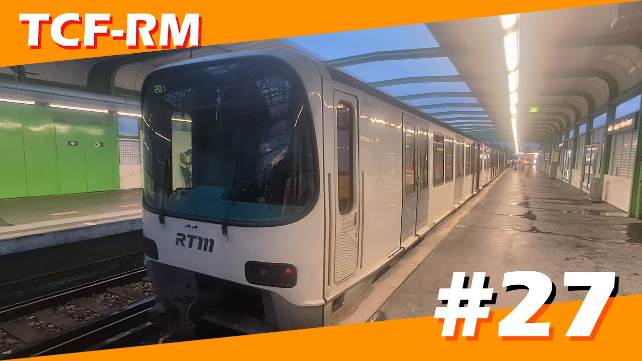 [ TCF-RM ] #27 - Un tour dans le Métro de Marseille | Ligne 1 | Ligne 2 | RTM | LMM | MPM76