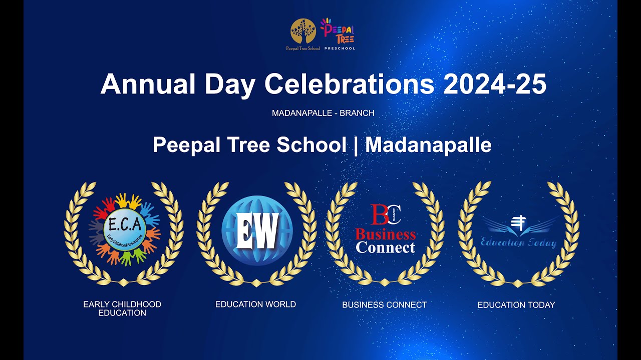 Peepal Tree School - Madanapalle | Annual Day Celebrations AY 2024-25 - Part II