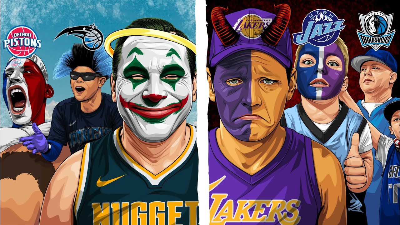 Most Loved vs Most Hated NBA Fanbases