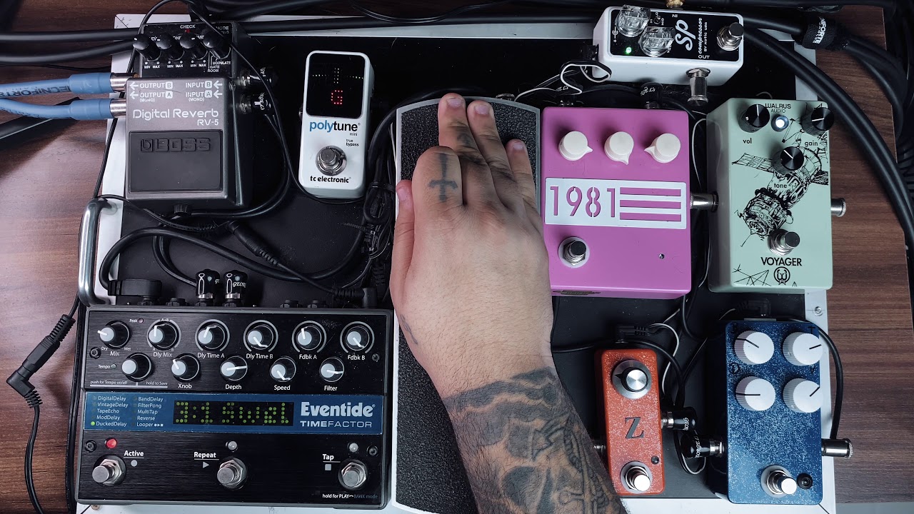 Pedalboard + Construção Dos Meus Timbres | Igor Zolla
