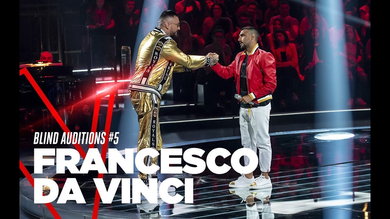 Francesco Da Vinci  "L'ammore fa paura" - Blind Auditions #5 - TVOI 2019
