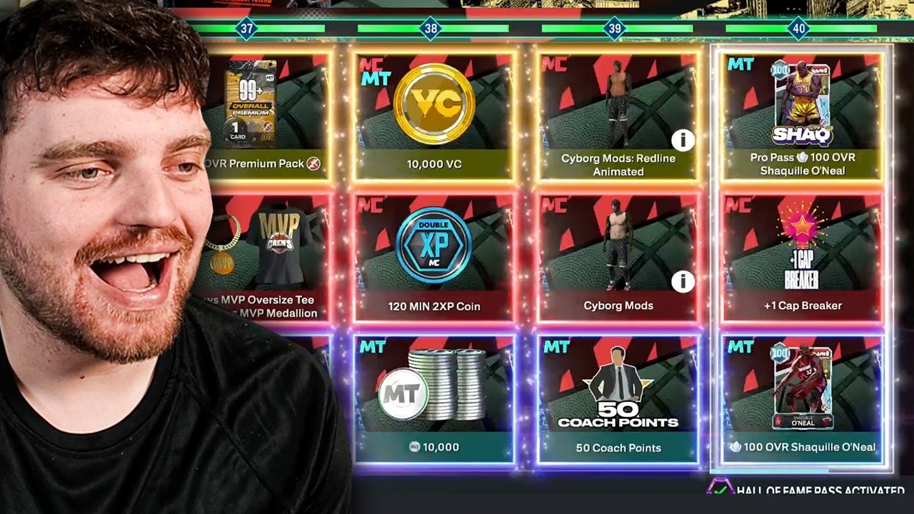 Я открыл все награды с 1 по 40 в 6 сезоне NBA 2K26 MyTEAM!!