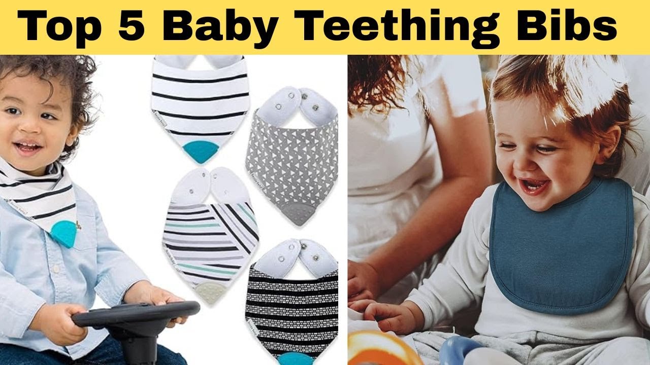 Top 5 Baby Teething Bibs in 2025  Best Drool Bibs for Teething Babies