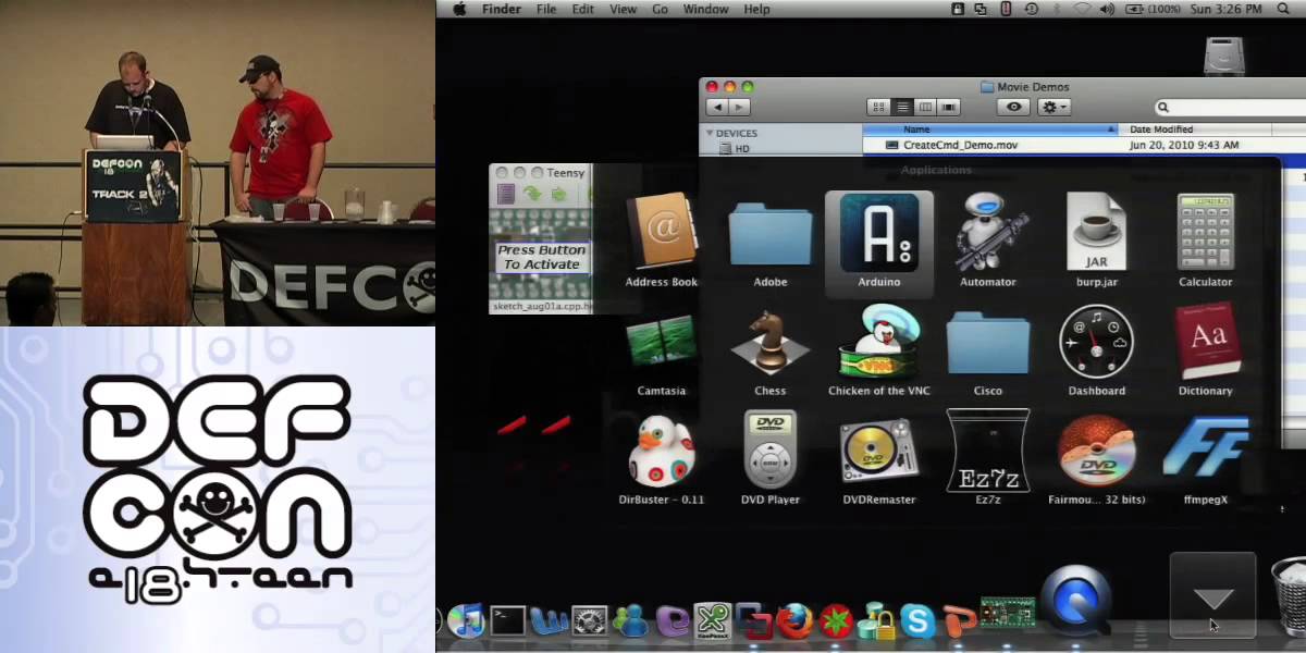 DEF CON 18 Hacking Conference Presentation By David Kennedy and Josh Kelley  Powershell omfg - Video