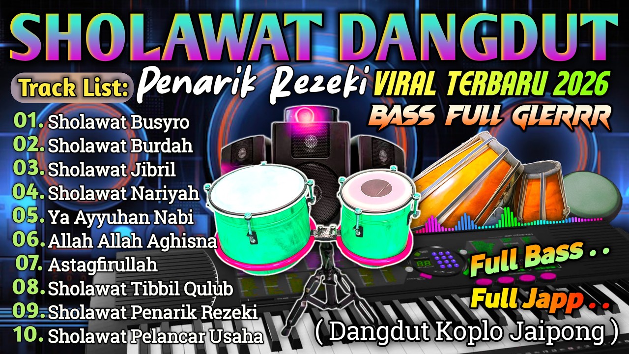 SHOLAWAT PENARIK REZEKI PALING DAHSYAT, Sholawat Nabi Muhammad SAW, Sholawat Jibril Paling Merdu