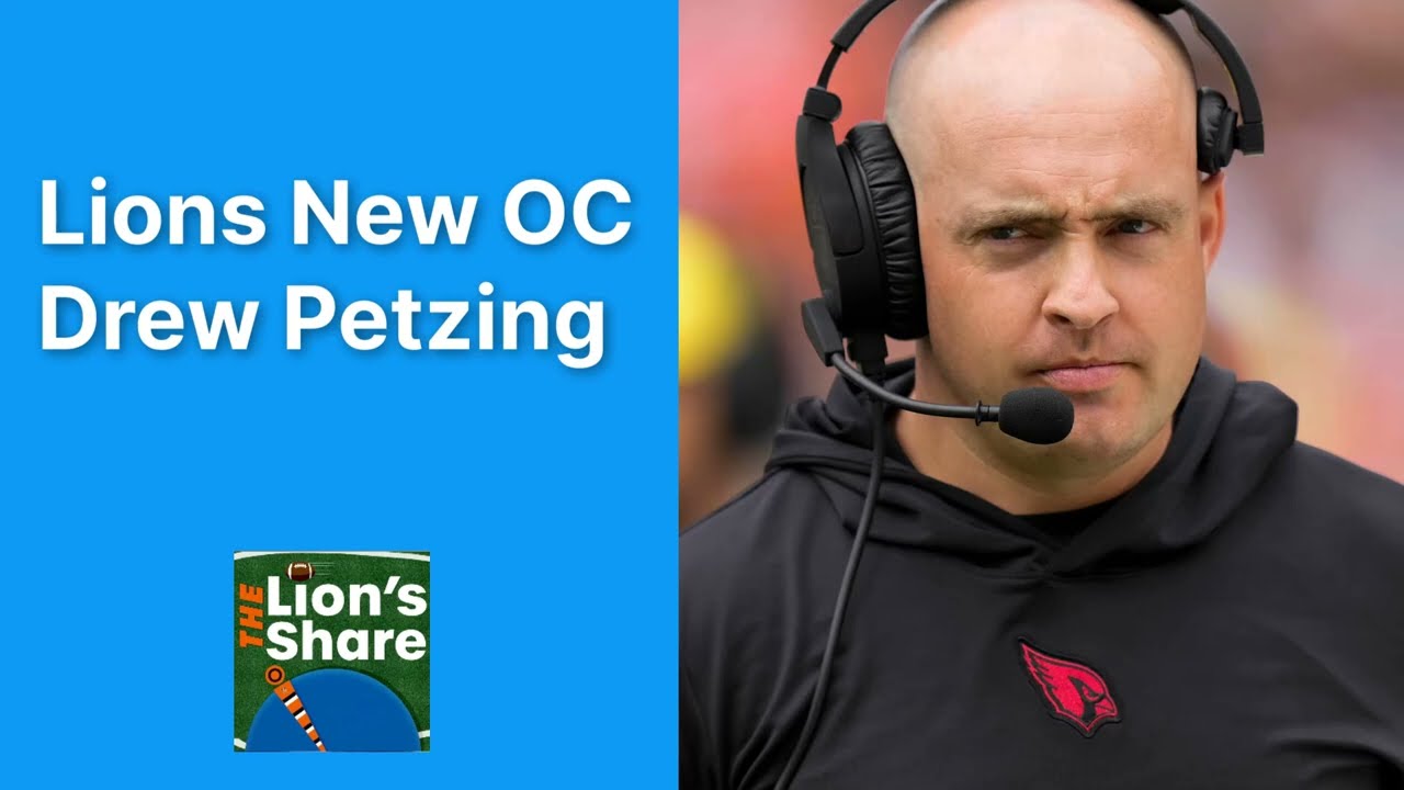 Lions New OC Drew Petzing: A Reach?