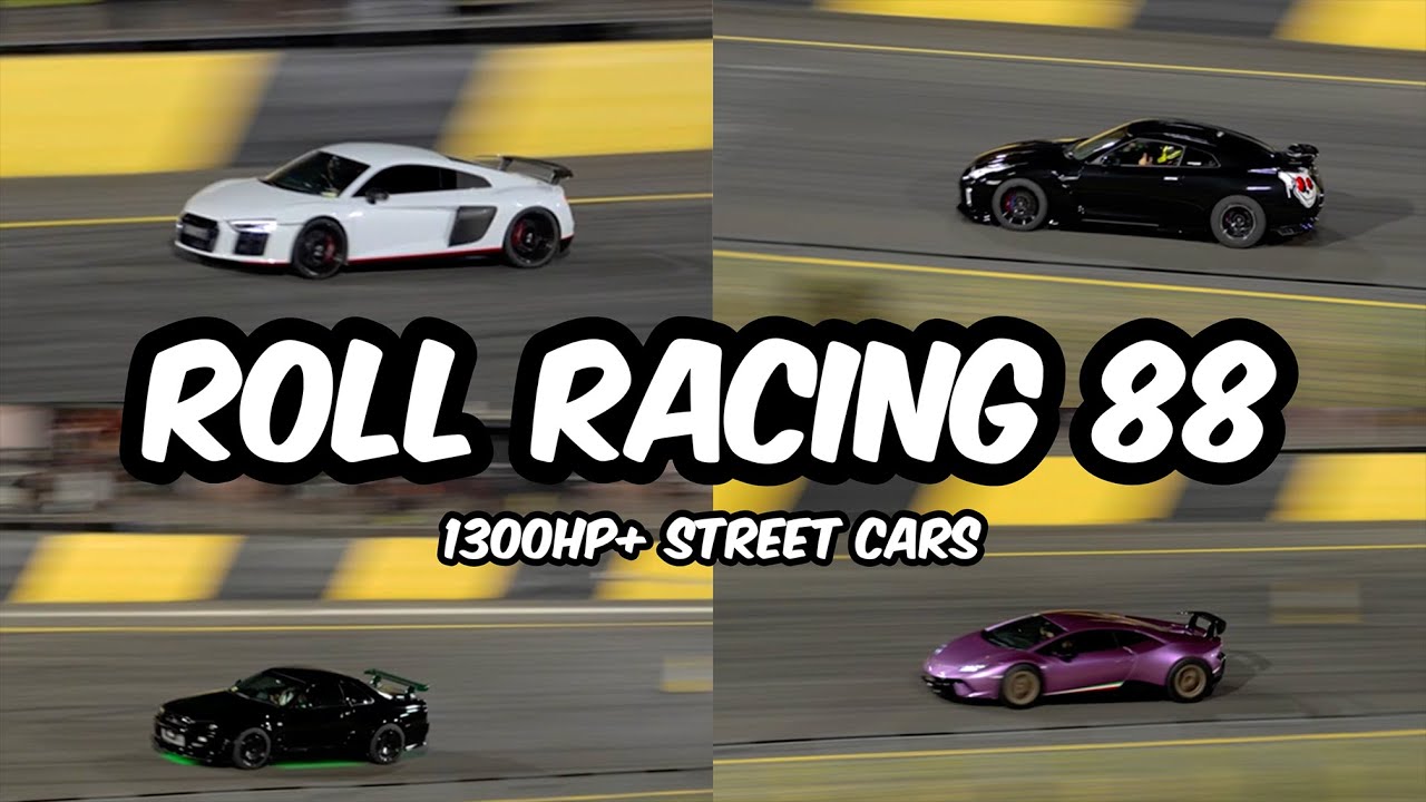 Roll Racing 88 - Some of Australia's fastest cars go head to head