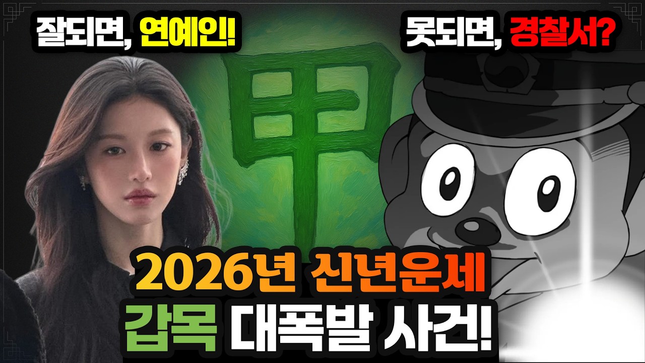 사주 2026 병오년 운세 갑목일간 연애운 재물운 인간관계 직업운 어떤 사건이 터질까요?